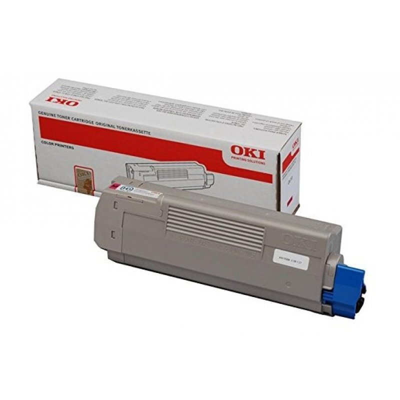 OKI compatible Toner pour OKI compatible C610/N/DN/DIN, magenta