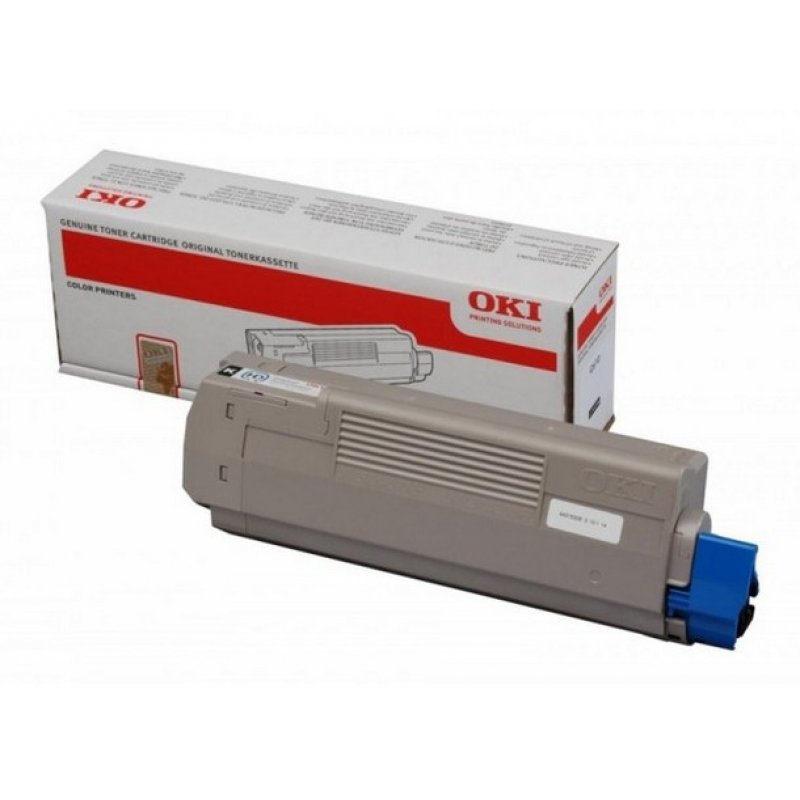 OKI compatible Toner pour OKI compatible C610/N/DN/DTN, noir