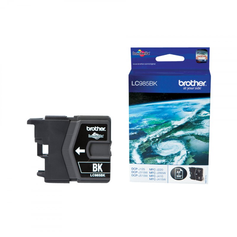 Brother compatible LC985BK - Schwarz - Original - Tintenpatrone