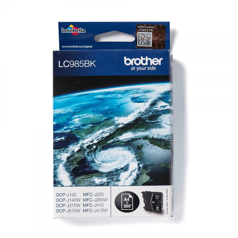 Cartouche d'encre Brother compatible LC985BK (Noir)