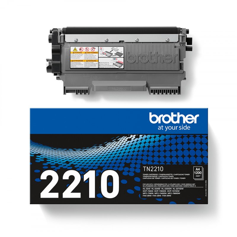 Brother TN-2210 Cartouche de toner 1 pièce(s) Original Noir
