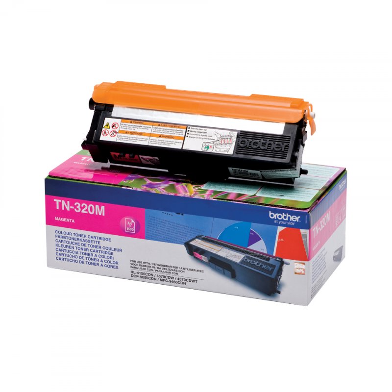 Brother compatible TN320M - Magenta - Original - Tonerpatrone