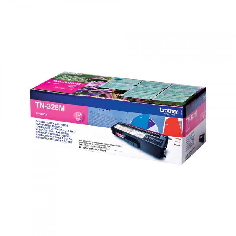 Brother compatible TN328M - Magenta - Original - Tonerpatrone