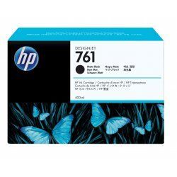 INK CARTRIDGE NO 761 400ML MATTE BLACK DESIGNJET