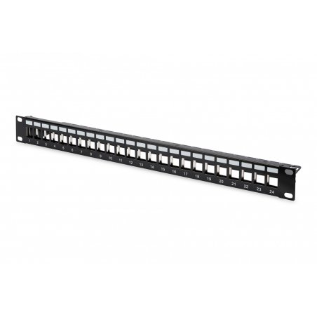 DIGITUS panneau de brassage modulaire 19", cat 6, 24 ports