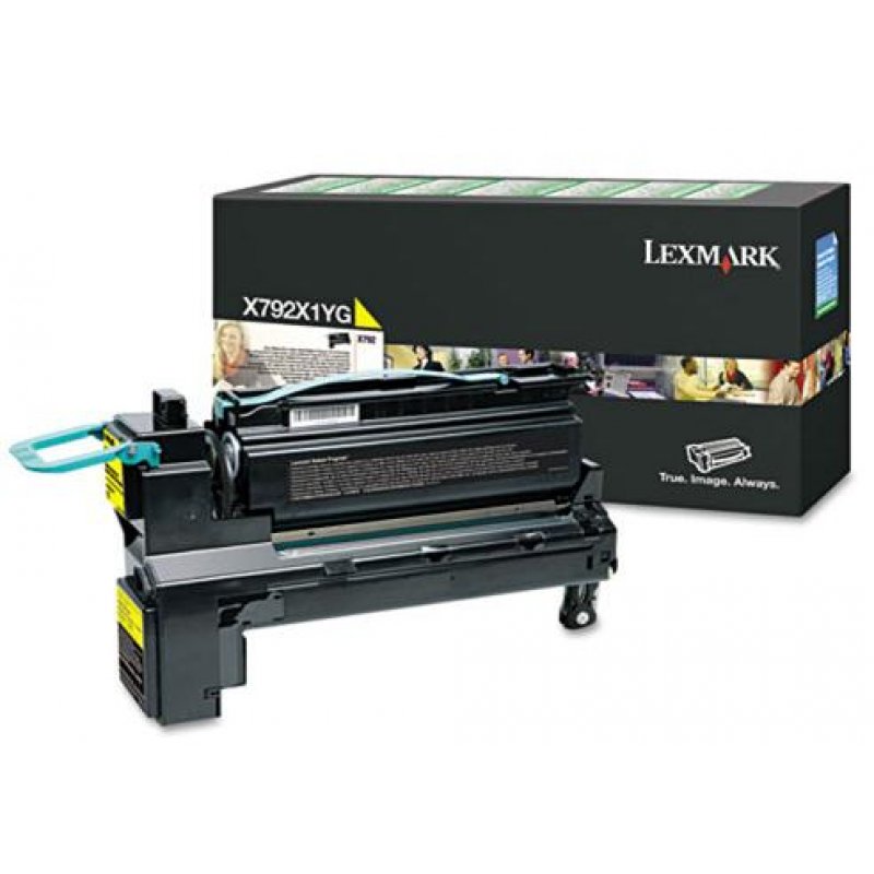 Lexmark X792X1YG toner cartridge 1 pc(s) Original Yellow
