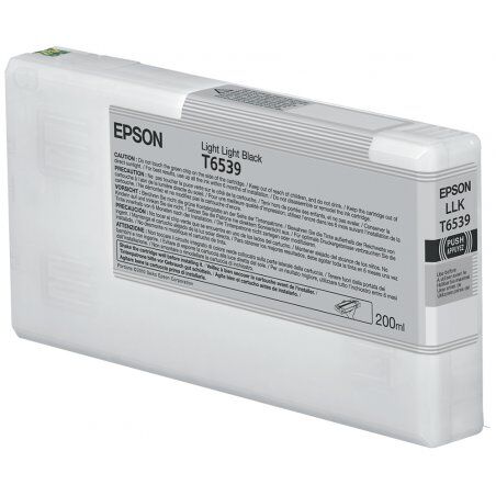 Epson T6539 Light Light Black Ink Cartridge (200ml)