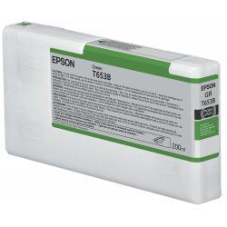 Epson T653B Green Ink Cartridge (200ml)