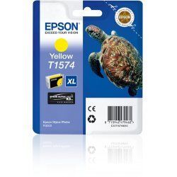 Cartouche d'encre Epson compatible Tortue T1574 XL (Jaune)