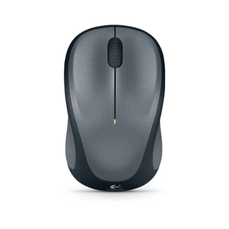 Logitech M235 - Maus - 2.4 GHz - Grau
