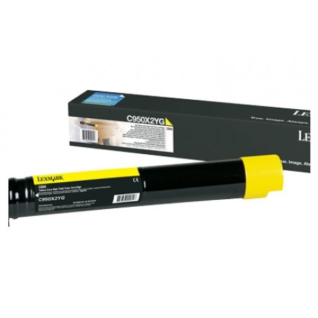 Lexmark C950X2YG toner cartridge 1 pc(s) Original Yellow