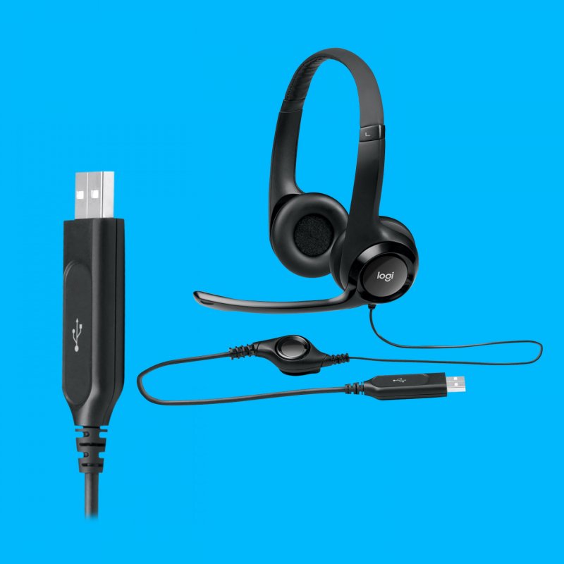 Logitech Headset H390 - Kabelgebunden