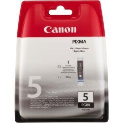 Canon PGI-5BK cartouche d'encre 1 pièce(s) Original Rendement standard Noir
