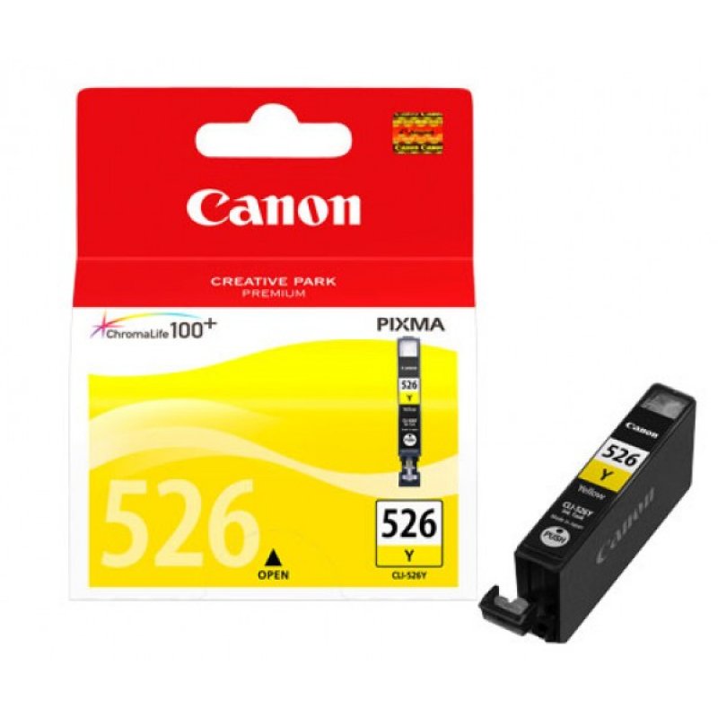 Canon CLI-526 Y cartouche d'encre 1 pièce(s) Original Jaune