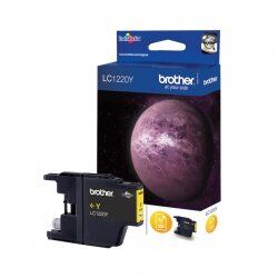 Brother compatible LC1220Y - Gelb - Original - Tintenpatrone