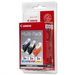 Canon BCI-3e C/M/Y ink cartridge 3 pc(s) Original Cyan, Magenta, Yellow