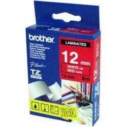 Brother compatible TZe-435 - laminiertes Band - 1 Rolle(n) - Rolle (1,2 cm x 8 m)