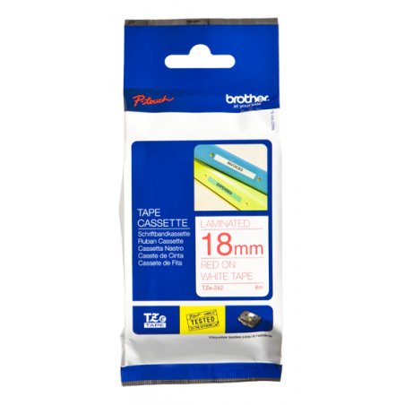 Brother compatible TZe242 - laminiertes Band - 1 Rolle(n) - Rolle (1,8 cm x 8 m)