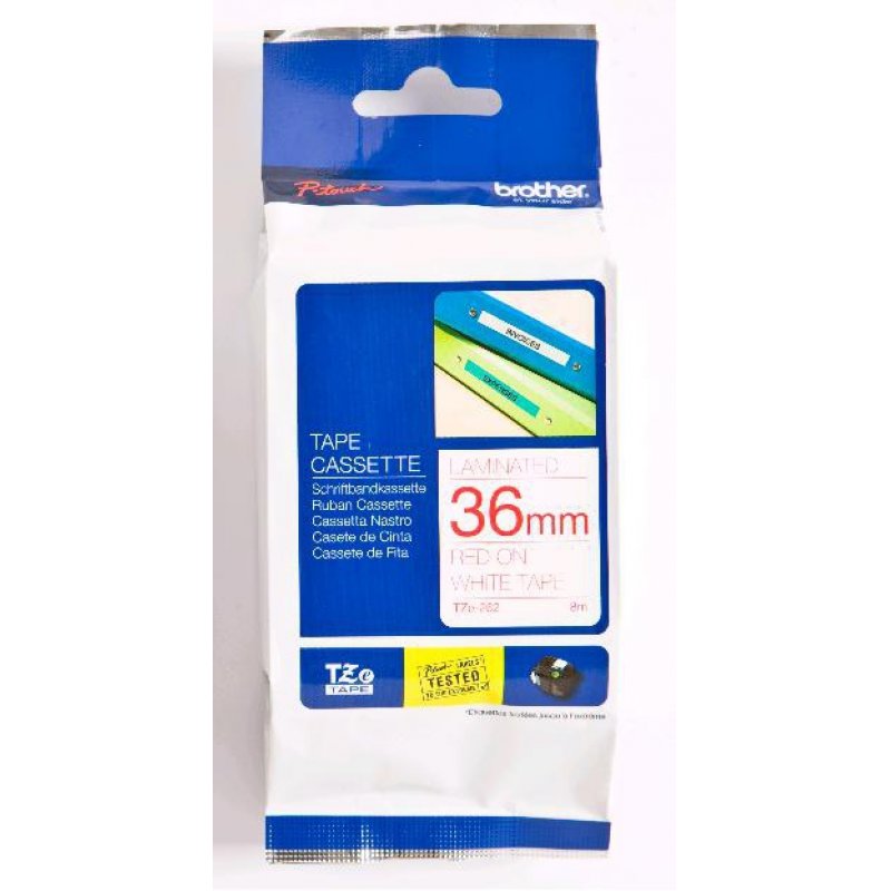 Brother compatible TZe262 - laminiertes Band - 1 Rolle(n) - Rolle (3,6 cm x 8 m)