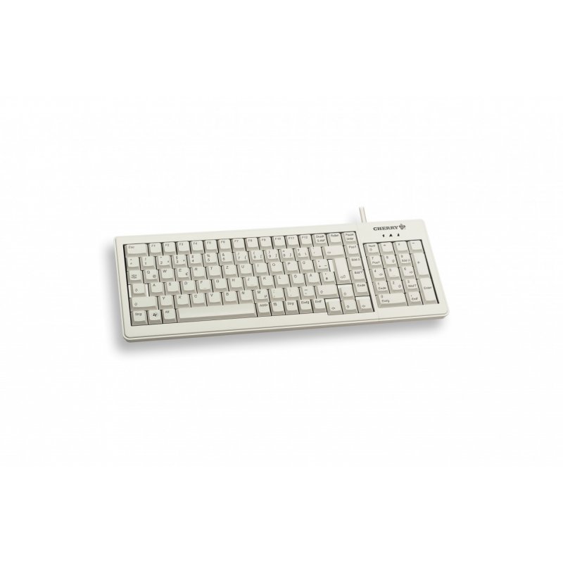 CHERRY XS G84-5200 clavier USB + PS/2 AZERTY Français Gris