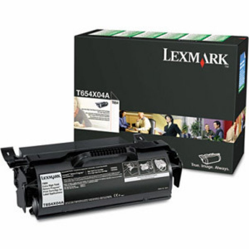 Lexmark T654X80G Cartouche de toner 1 pièce(s) Original Noir