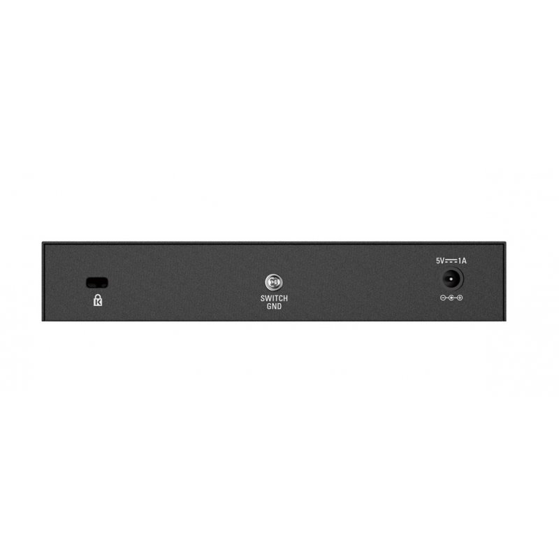 D-Link DGS-108 network switch Unmanaged L2 Gigabit Ethernet (10/100/1000) Black