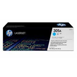 HP 305A toner LaserJet cyan authentique