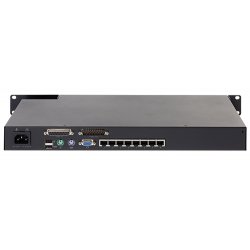 APC KVM0108A KVM switch Rack mounting Black