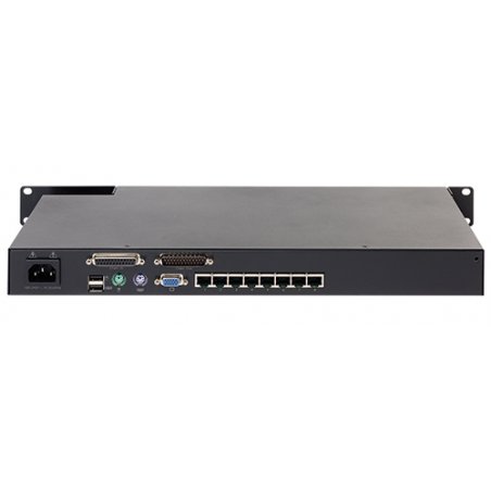 APC KVM0108A KVM switch Rack mounting Black