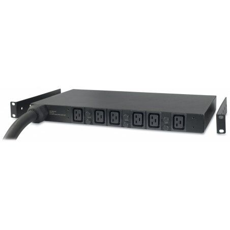 APC Basic Rack PDU AP7526 unité de distribution d'énergie 6 sortie(s) CA 1U Noir