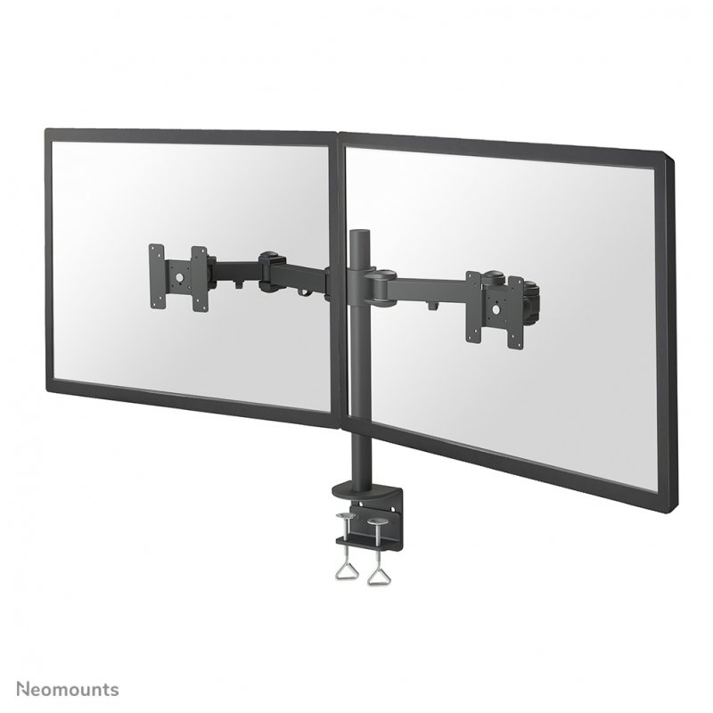 SUPPORT BUREAU 2 ECRANS LCD/LED TFT JUSQU 26IN 3PTS DE FLEXIO