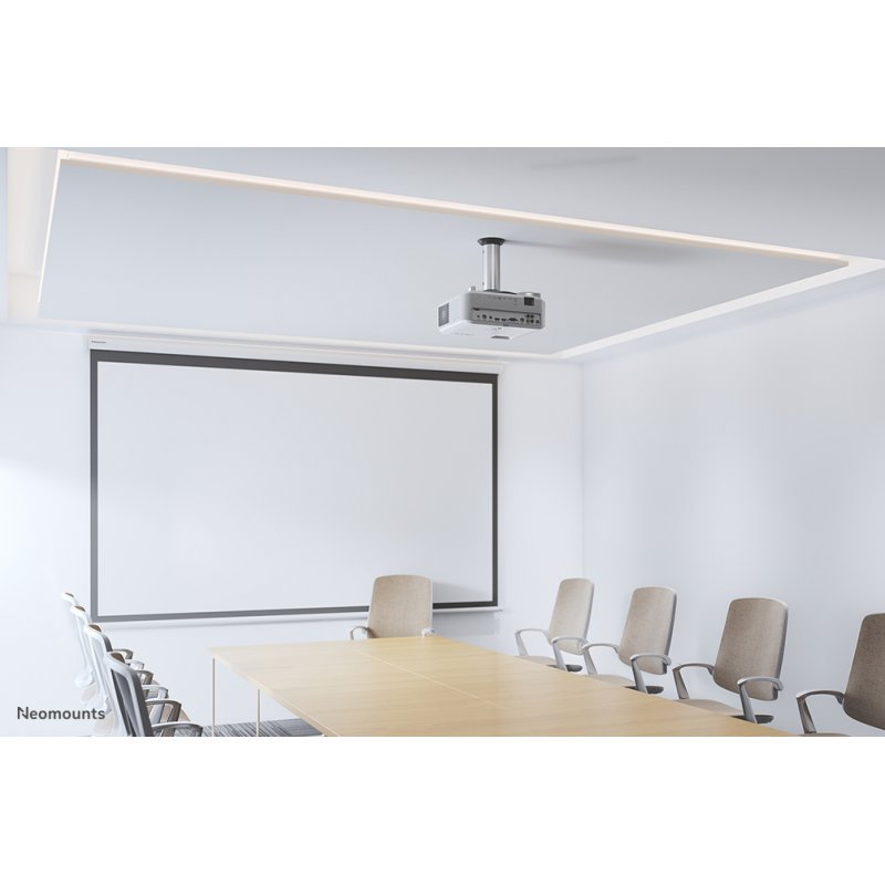 SUPPORT PLAFOND UNIV. VIDEOPROJ REGLABLE EN HAUT. DE 8 A 15CM