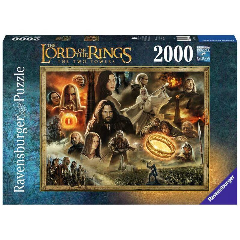 Ravensburger Puzzle 2000 p - Les Deux Tours
