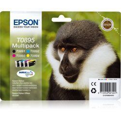 Epson Monkey Multipack "Singe" 4 couleurs - Encre DURABrite Ultra noire, cyan, magenta, jaune