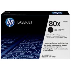hp Toner 80X pour hp LaserJet Pro 400, HC, noir