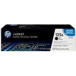 HP compatible 125A - 2er-Pack - Schwarz - Original - LaserJet - Tonerpatrone (CB540AD)