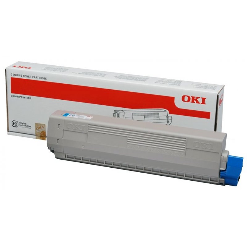 OKI compatible Toner pour OKI compatible C831, cyan