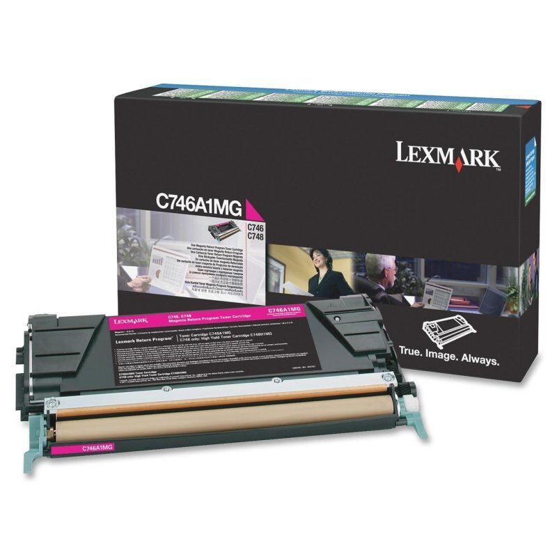 LEXMARK Toner pour LEXMARK C746/C748, magenta