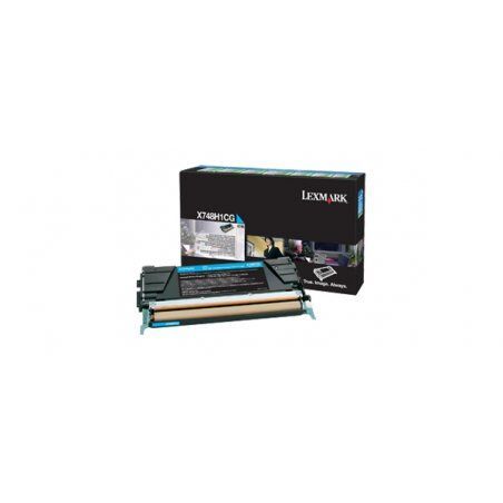 Lexmark X748H1CG Cartouche de toner 1 pièce(s) Original Cyan
