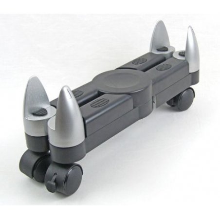 Fellowes compatible support unité centrale Office Suites, noir/argent