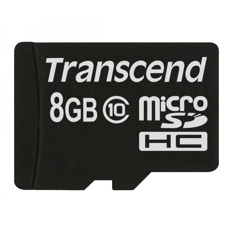 TRANSCEND Premium Carte mem. flash 8Go