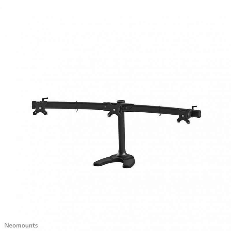 DESK MOUNT TRIPLE 10-27IN BLACK STND.MAX 24KG.VESA75X75TO100X100MM