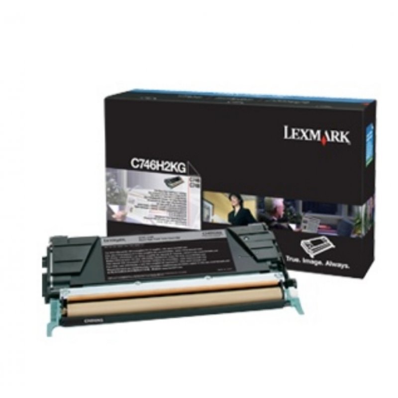 Lexmark C746H3KG Cartouche de toner 1 pièce(s) Original Noir