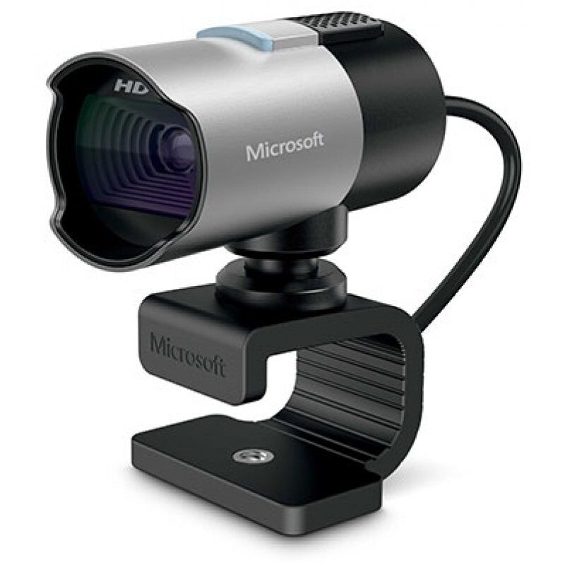 Microsoft LifeCam Studio webcam 2 MP 1920 x 1080 pixels USB 2.0 Noir, Argent