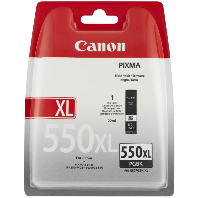 Canon PGI-550XL Cartouche BK Noire XL