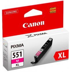 Canon CLI-551XL M w/sec ink cartridge 1 pc(s) Original High (XL) Yield Photo magenta