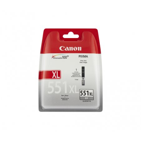 Canon CLI-551XL GY w/sec ink cartridge 1 pc(s) Original High (XL) Yield Grey