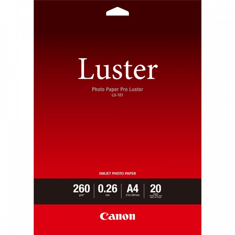 LU-101 Pro Luster, A4, 20 shts