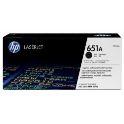 HP compatible 651A - Schwarz - Original - LaserJet - Tonerpatrone (CE340A)