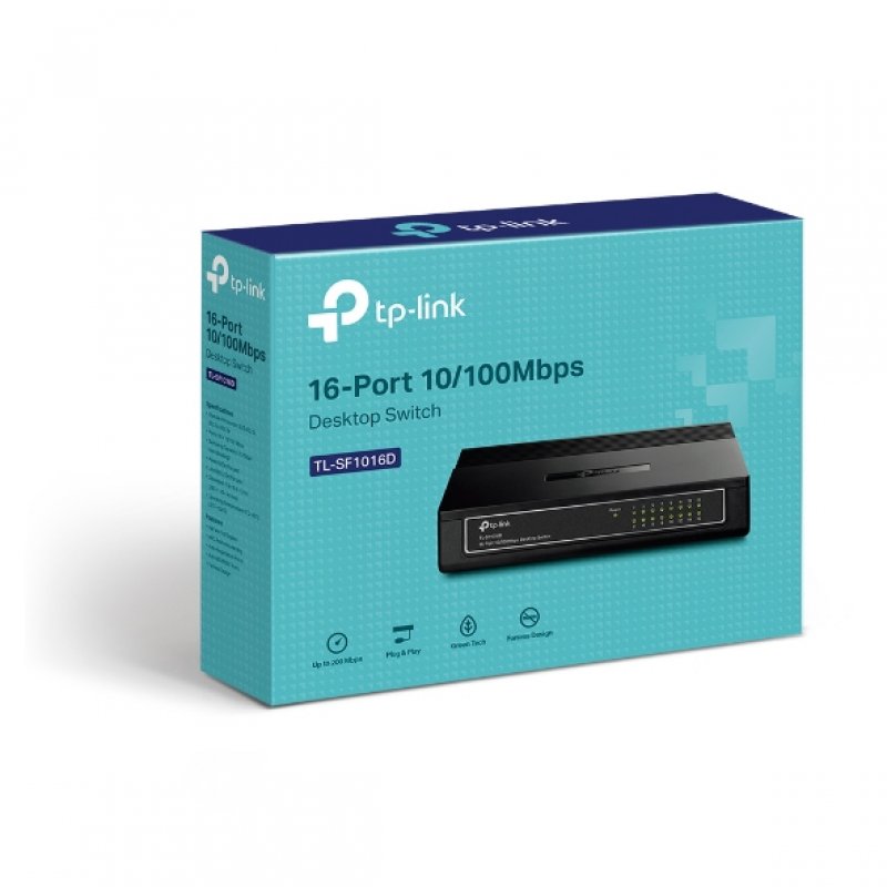 TP-Link 16-Port 10/100Mbps Desktop Switch